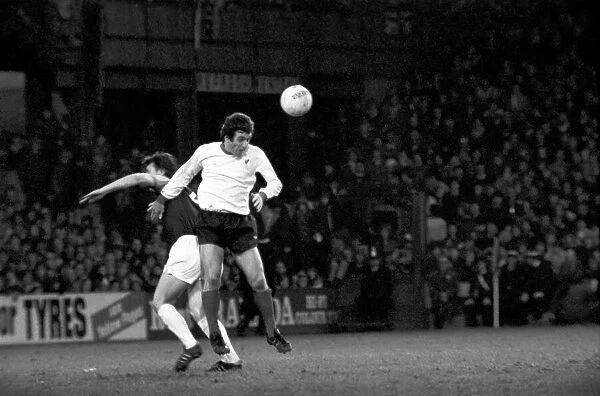 Football: F. A. Cup: West Ham F. C. (0) vs. Liverpool F. C. (2). January 1976 76-00045-058