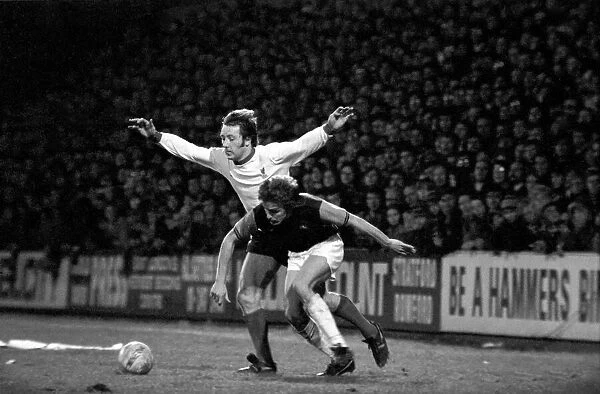 Football: F. A. Cup: West Ham F. C. (0) vs. Liverpool F. C. (2). January 1976 76-00045-084