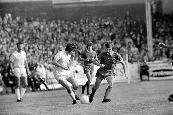 Football: Leeds United (1) v. Liverpool (0). September 1971 71-12020-069