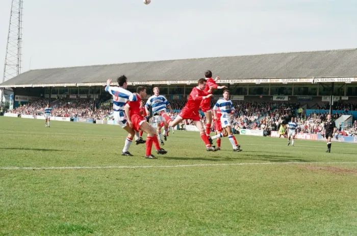 Framed Print : Football match, Reading v Swindon Town. Final score 3-0 to Reading. League Division 1 Framed Print : Football match, Reading v Swindon Town. Final score 3-0 to Reading. League Division 1