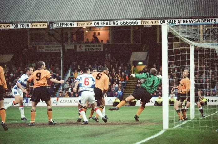 Framed Print : Football match, Reading v Wolverhampton Wanderers, final score 3-0 to Reading Framed Print : Football match, Reading v Wolverhampton Wanderers, final score 3-0 to Reading