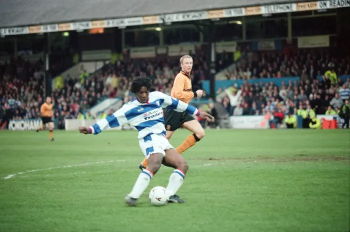 Framed Print : Football match, Reading v Wolverhampton Wanderers, final score 3-0 to Reading Framed Print : Football match, Reading v Wolverhampton Wanderers, final score 3-0 to Reading