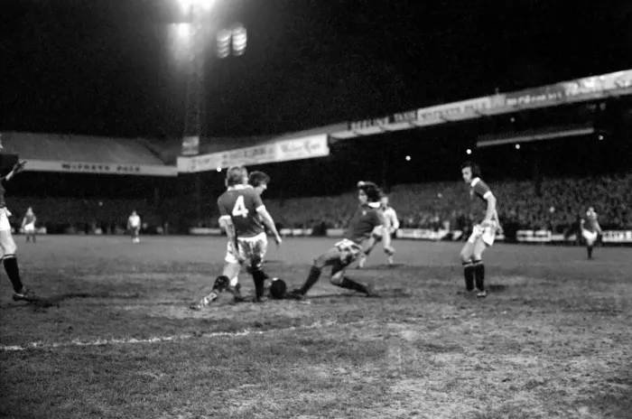 Framed Print : Football: Norwich (1) F. C. v. Manchester United (0) F. C. January 1975 75-00414-054 Framed Print : Football: Norwich (1) F. C. v. Manchester United (0) F. C. January 1975 75-00414-054