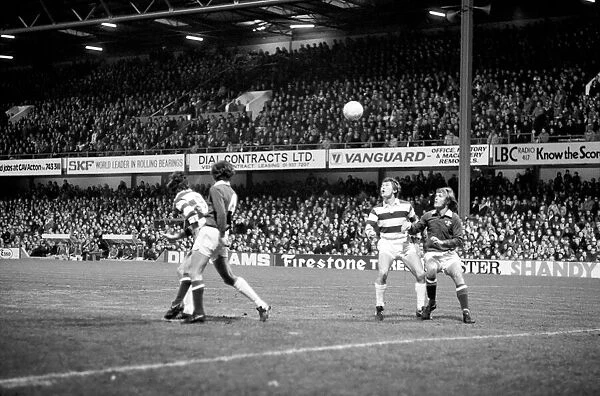 Football: Queens Park Rangers (1) vs. Chelsea F. C. (0). March 1975 75-01518-020