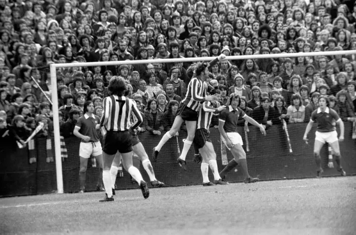 Framed Print : Football: Southampton F. C. vs. Manchester City United F. C. April 1975 75-1785 Framed Print : Football: Southampton F. C. vs. Manchester City United F. C. April 1975 75-1785