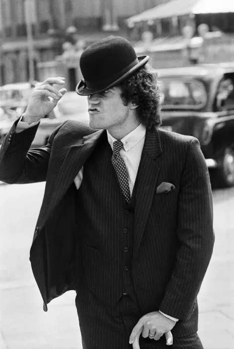Framed Print : Football star Kevin Keegan shows off the new avengers Framed Print : Football star Kevin Keegan shows off the new avengers