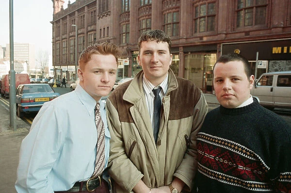 Three football supporters who obtained services at Birmingham City football ground