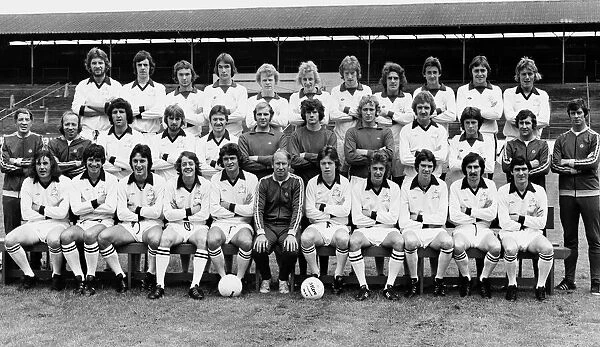 Football Teams Preston North End Football Club 1975 - 76 team group picture