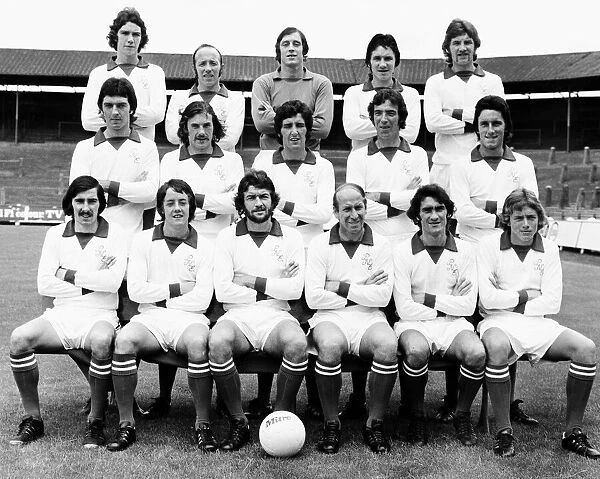 Football Teams Preston North End Football Club 1974 Team group picture Back