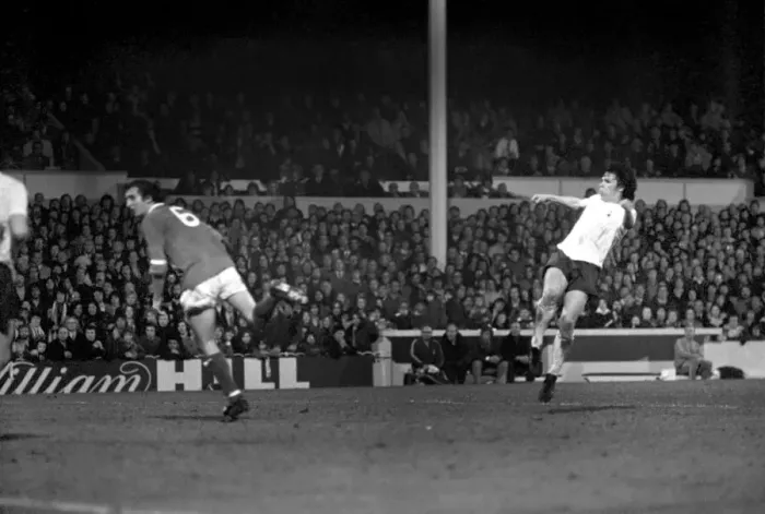 Framed Print : Football: Tottenham Hotspur F. C. vs. Nottingham Forest F. C. January 1975 75-00164-002
