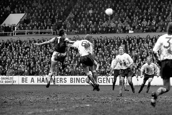 Football: West Ham vs. Burnley F. C. March 1975 75-01462-012