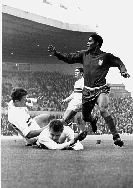 Football World Cup 1966 Portugal 3 Hungary 1 in Manchester Eusebio