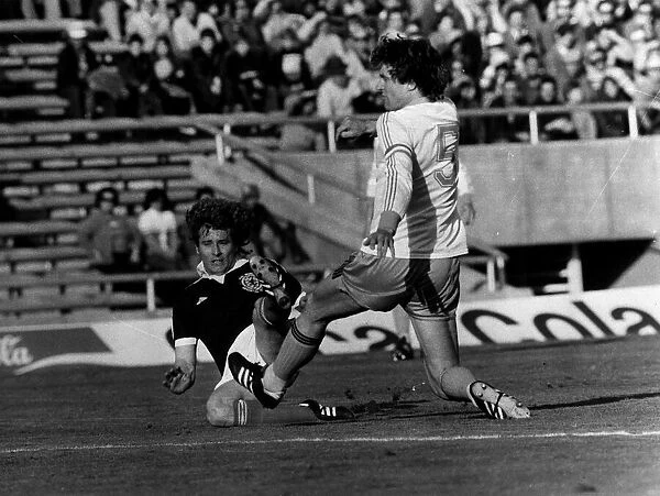 Football World Cup 1978 Holland 2 Scotland 3 in Mendoza