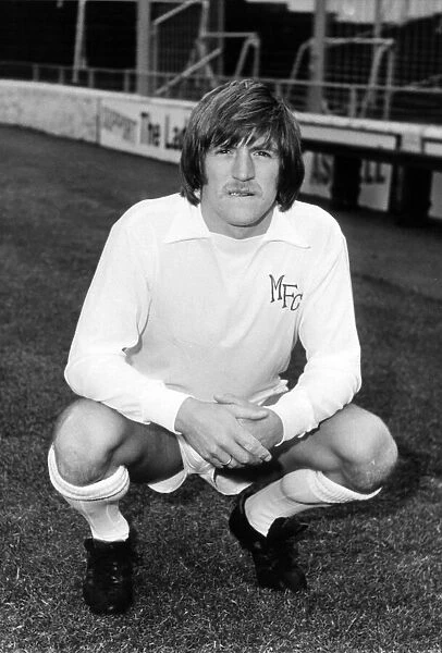 Footballer Alf Wood of Millwall FC. July 1974