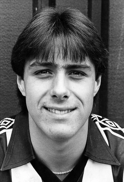 Footballer Derek Bell of Durham City. 13th August 1982