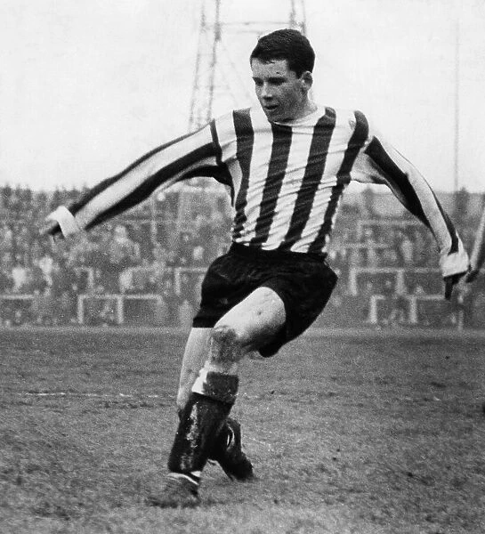 Footballer Geoff Allen. Circa April 1964