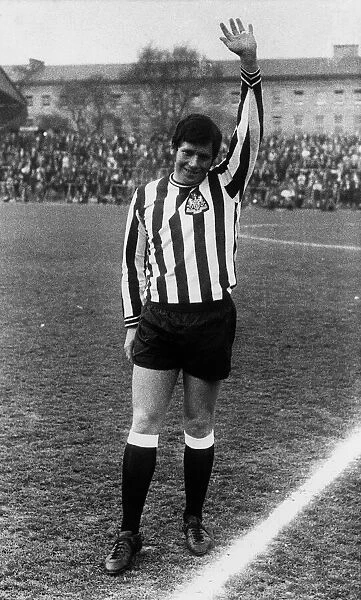 Footballer Geoff Allen. Circa May 1971
