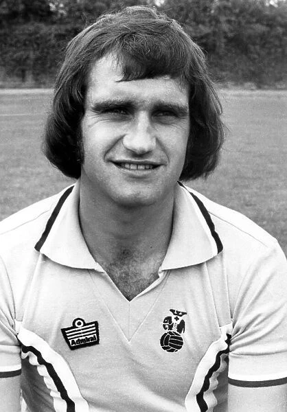 Footballer Larry Lloyd. Coventry City FC Team photo shoot. 23rd August 1976