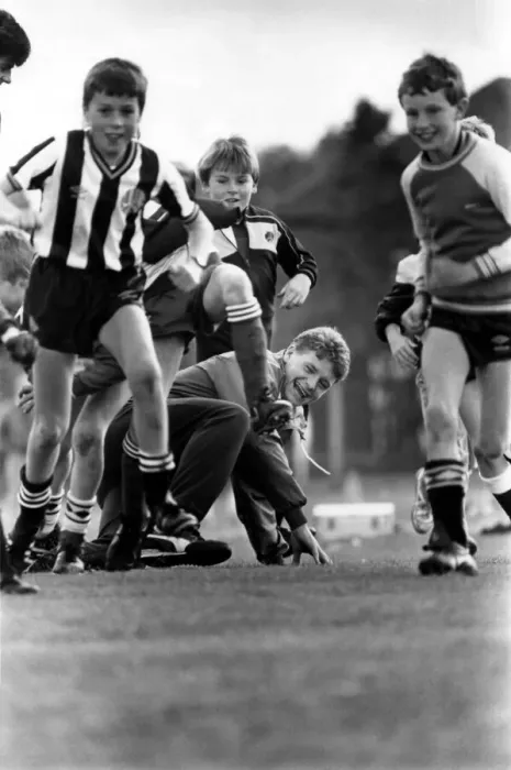 Framed Print : Footballer Paul Gascoigne - Gazza Newcastle United Player Paul Gascoigne has took Framed Print : Footballer Paul Gascoigne - Gazza Newcastle United Player Paul Gascoigne has took