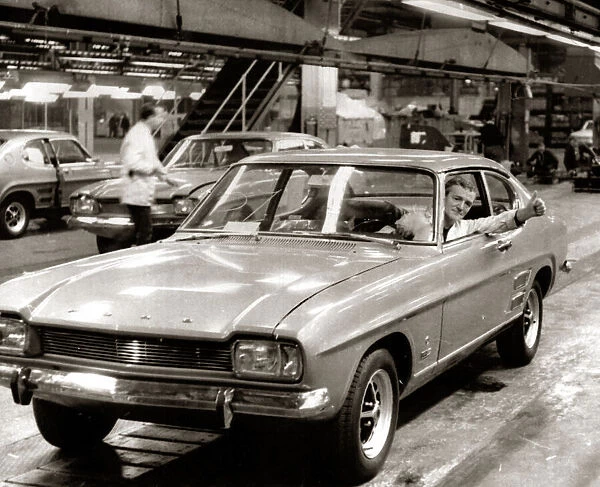 Ford Capri 1969 - Motors Motor Cars Car Quality Control Production Line