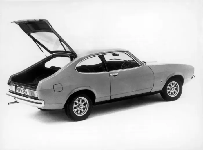 Framed Print : Ford Capri was a name used by the Ford Motor Company for three different automobile Framed Print : Ford Capri was a name used by the Ford Motor Company for three different automobile