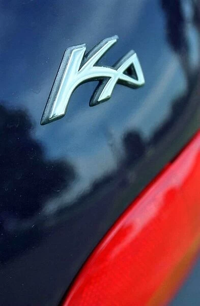 Ford KA car badge logo August 1997
