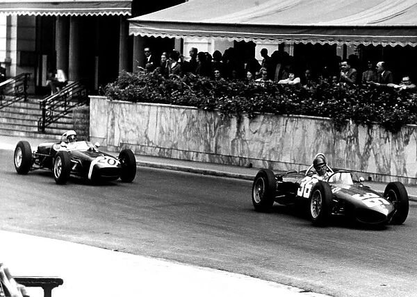 The Formula One Monaco Grand Prix motor race held at the Circuit de Monaco in Monte Carlo
