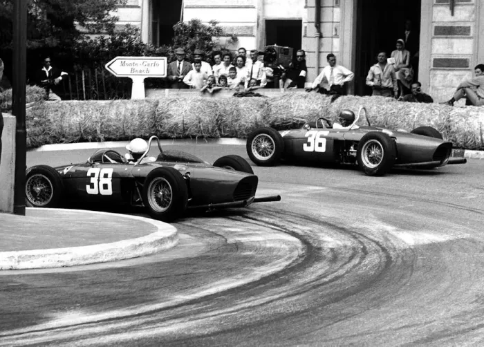 Framed Print : The Formula One Monaco Grand Prix motor race held at the Circuit de Monaco in Monte Carlo