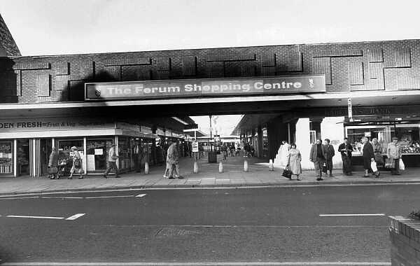 The Forum Shopping Centre, Segedunum Way, Wallsend, Tyne and Wear, 16th November 1989