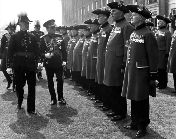 Framed Print : Founders Day Parade at Royal Hospital, Chelsea. One of London Framed Print : Founders Day Parade at Royal Hospital, Chelsea. One of London