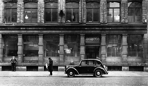 Fowlers Buildings, Liverpool, Circa 1935. Offices of the Advertisements Departments