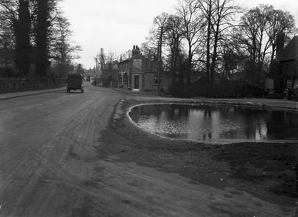 The Fox and Geese by Ickenham pond, Ickenham Circa 1929