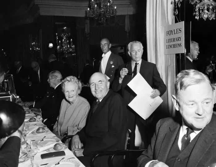 Framed Print : Foyles Luncheon in honour of the Rt. Hon. Harold Macmillan PC FRS Framed Print : Foyles Luncheon in honour of the Rt. Hon. Harold Macmillan PC FRS