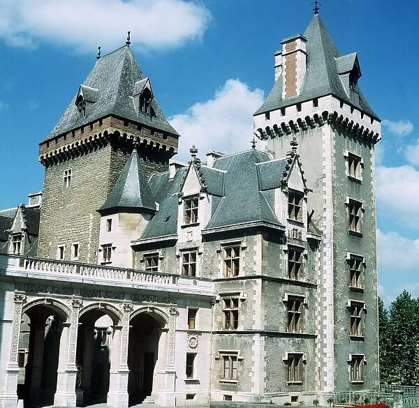 France - Aquitaine Pau Castle circa 1975