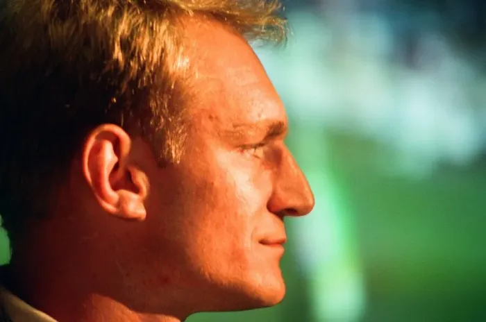 Framed Print : Francois Pienaar, ex-South African Rugby player signing for Saracens Rugby Club