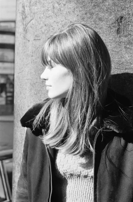 Framed Print : Francoise Hardy, french singer, pictured in Mayfair, London, 11th March 1965 Framed Print : Francoise Hardy, french singer, pictured in Mayfair, London, 11th March 1965