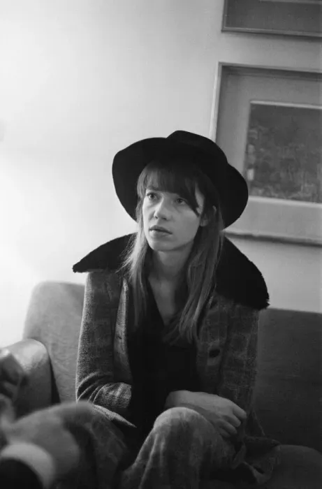 Framed Print : Francoise Hardy, french singer, pictured in UK, Friday 26th September 1969 Framed Print : Francoise Hardy, french singer, pictured in UK, Friday 26th September 1969