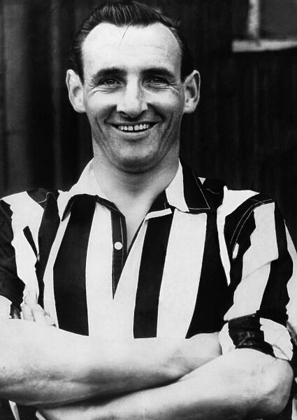 Frank Brennan was a tough centre half who moved to Newcastle United from Airdrieonians