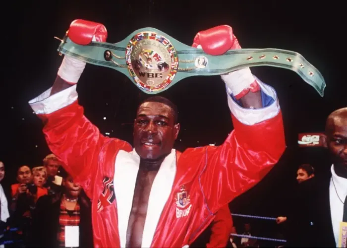 Framed Print : Frank Bruno Boxer becomes new WBC Heavyweight boxing Champion Framed Print : Frank Bruno Boxer becomes new WBC Heavyweight boxing Champion