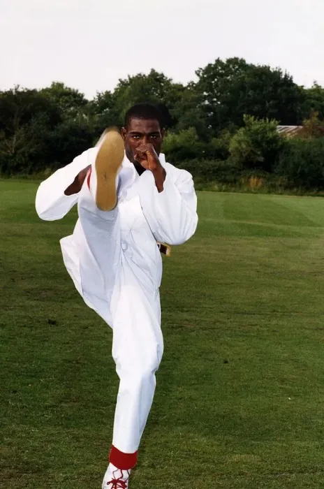 Framed Print : Frank Bruno Boxer has taken up Karate to help improve his speed and mental toughness