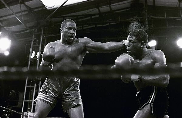 Frank Bruno v Tim Witherspoon in World heavyweight 1986 title in London