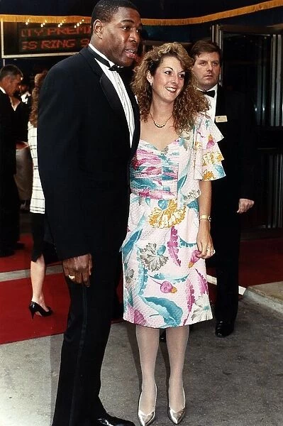 Frank Bruno Former WBC World Heavyweight Boxing Champion with wife Laura