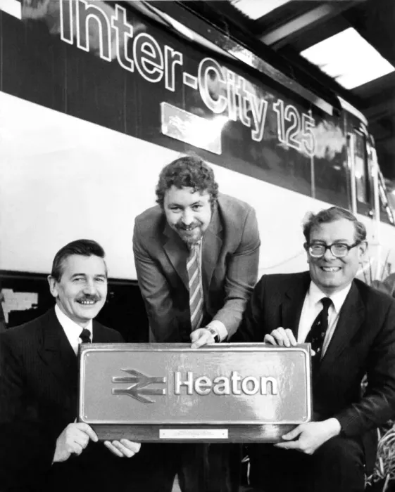 Framed Print : Frank Patterson, General Manager of British Rail Eastern Region, Peter Edwards