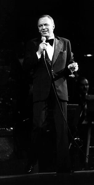 Frank Sinatra - March 1977 at a concert at The Royal Albert hall