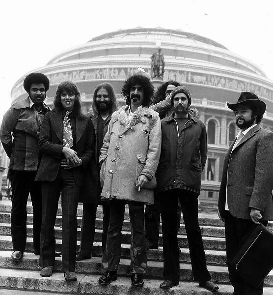 Frank Zappa and the Mothers of Invention pop group 1971