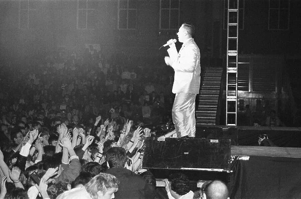 Frankie Goes to Hollywood, European Tour 1987, in concert at the Manchester GMex Centre
