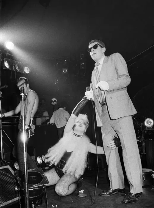 Framed Print : Frankie Goes To Hollywood performing at Camden Palace, London. 24th November 1983 Framed Print : Frankie Goes To Hollywood performing at Camden Palace, London. 24th November 1983