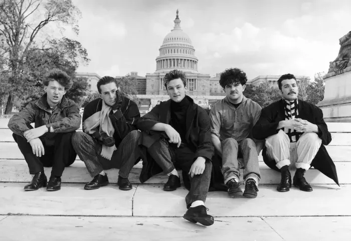 Framed Print : Frankie Goes To Hollywood pop group with Lead singer Holly Johnson Framed Print : Frankie Goes To Hollywood pop group with Lead singer Holly Johnson