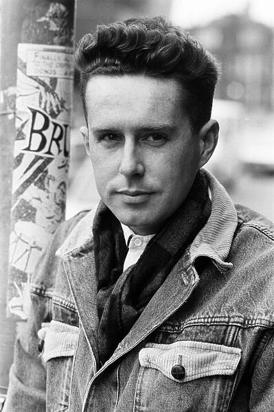 Frankie Goes to Hollywood singer Holly Johnson. 17th December 1986