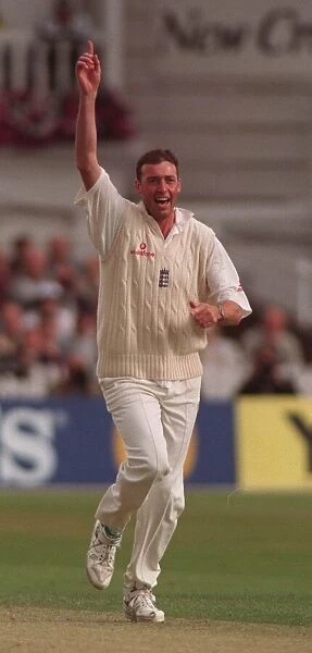 Fraser Celebrating the wicket of Pollock at the England v South Africa 4th Test Match at